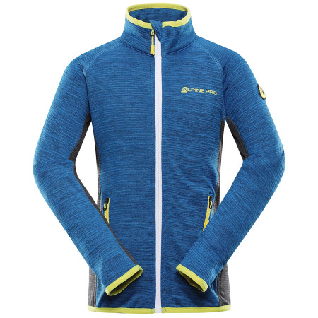 Kinder-Sweatshirt Alpine Pro Easero blau elec. bl. lemonade