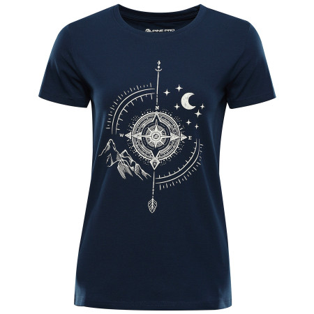 Damen-T-Shirt Alpine Pro Morola dunkelblau MOONLIT OCEAN VARIANTA PB