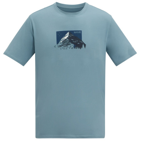 Herren T-Shirt Regatta Fingal Stretch hellblau Dusky Blue