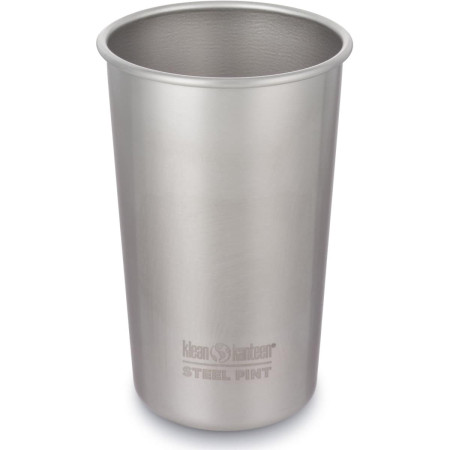 Edelstahl-Becher Klean Kanteen Steel Pint 473 ml silber Brushed Stainless