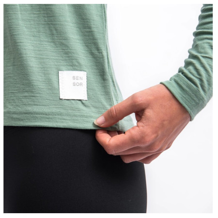 Damen-Funktionsshirt Sensor Merino Cordura langärmelig