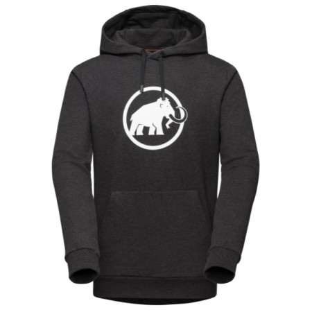 Herren-Sweatshirt Mammut Logo ML Hoody Men schwarz BlackMelangePrt