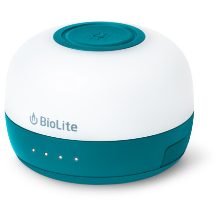Aufladbare Taschenlampe BioLite AlpenGlow Mini Lantern weiß/blau Ocean Teal