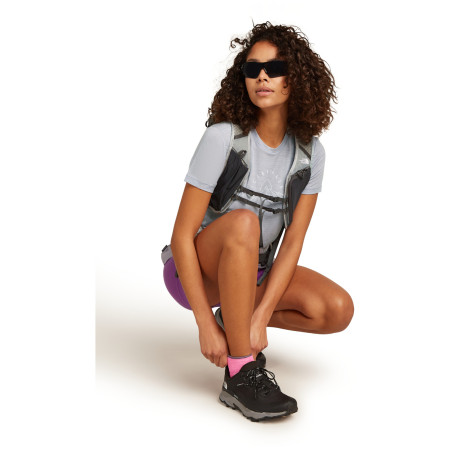 Damen-Funktionsshirt Icebreaker W Mer 150 Tech Lite SS Tee Sunrise Sumit