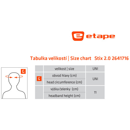 Stirnband Etape Stix 2.0