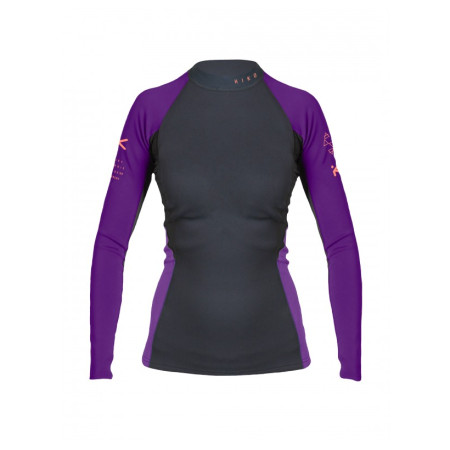 Damen-Funktionsshirt Hiko Symbio e. W L/S Top lila