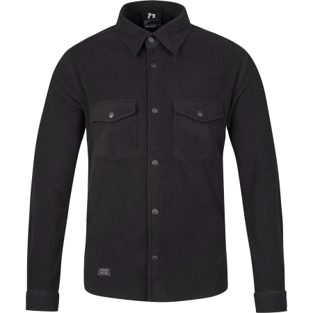 Herrenhemd Hannah Bendon schwarz anthracite