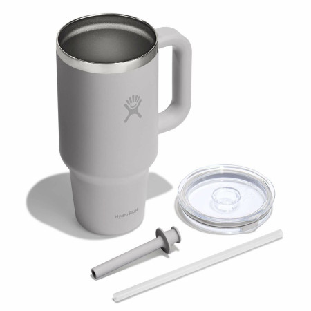 Thermotasse Hydro Flask 32 Oz Travel Tumbler Clear Lid