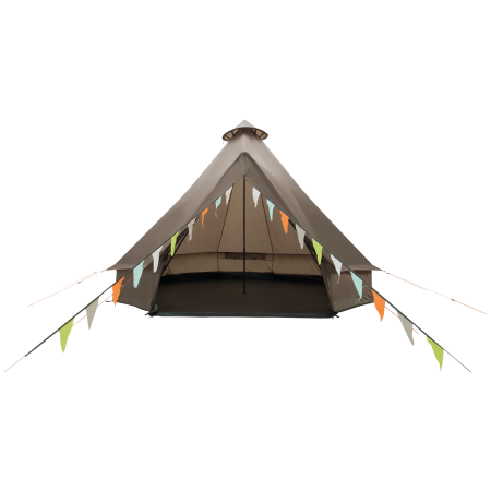 Familienzelt Easy Camp Vaulen Tipi braun