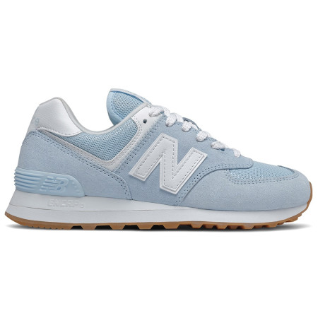 Damenschuhe New Balance WL574P hellblau Blue