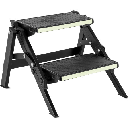 Doppeltrittstufe Brunner Ruckstep Black Fluo schwarz