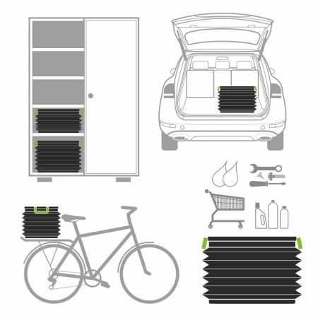 Faltschüssel mit Deckel Yolco CP37