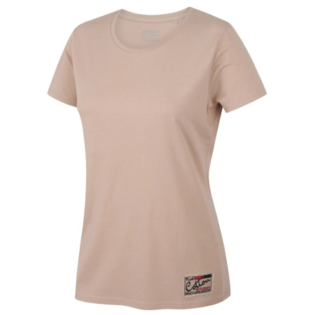 Damen-T-Shirt Husky Tee Base L beige Beige