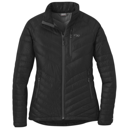 Damenjacke Outdoor Research Illuminate Down schwarz Black