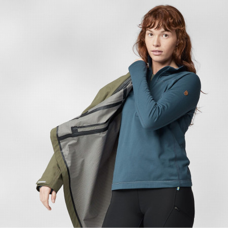 Damen-Sweatshirt Fjällräven Abisko Lite Fleece Half Zip W
