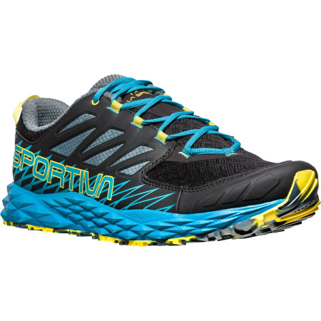 Herrenschuhe La Sportiva Lycan schwarz/blau Black/TropicBlue