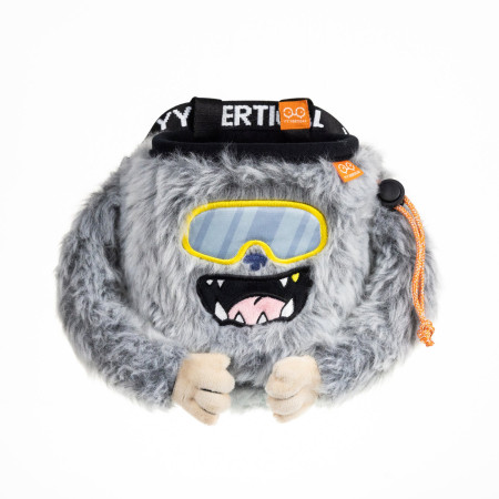 Kreidebeutel YY VERTICAL Chalk Bag Animal grau/schwarz Yeti