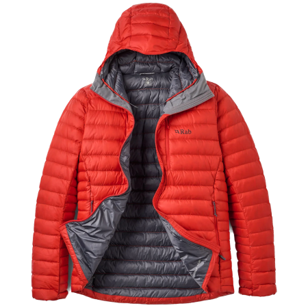 Herrenjacke Rab Microlight Alpine Down Hoody