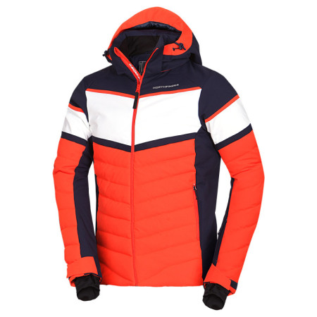 Herren Skijacke Northfinder Vittorio blau/orange 171orangeblue