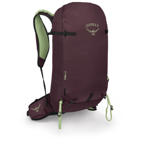 Skialp-Rucksack Osprey Firn 28 rosa elderberry purple/pepprmnt grn