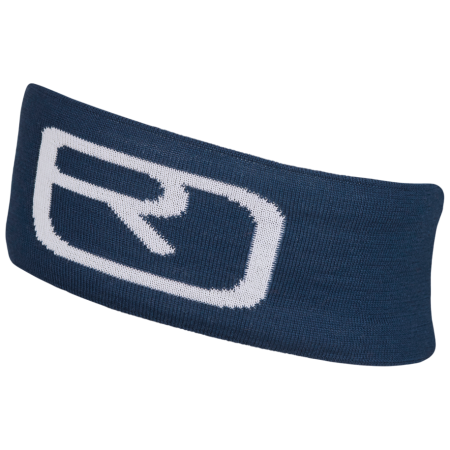 Stirnband Ortovox Pro Headband blau/weiß Deep Ocean