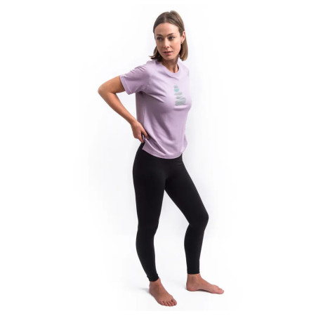 Damen-T-Shirt Sensor Merino Blend Stone