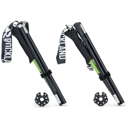 Trail Running Stöcke Rockland Booster schwarz black-green