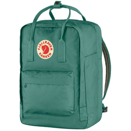 Urban-Rucksack Fjällräven Kånken Laptop 15" hellblau Frost Green