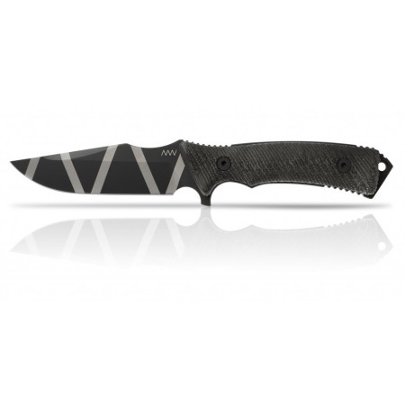 Messer Acta non verba M311 Spelter Camo Black/Black schwarz Black/Black