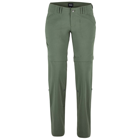 Damenhose Marmot Lobo's Convertible Pant grün Crocodile