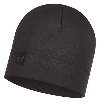 Mütze Buff HW Merino Wool Hat schwarz SolidBlack