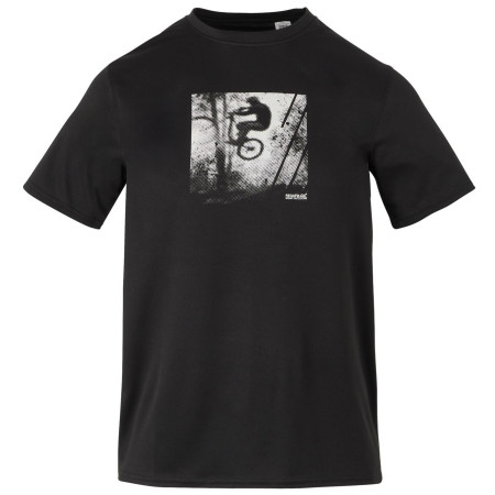 Herren-T-Shirt Regatta Fingal IX schwarz Black