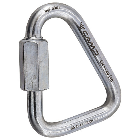 Mailon-Karabiner Camp Delta Quick Link 10mm silber