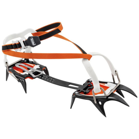 Steigeisen Petzl Irvis FL schwarz/orange