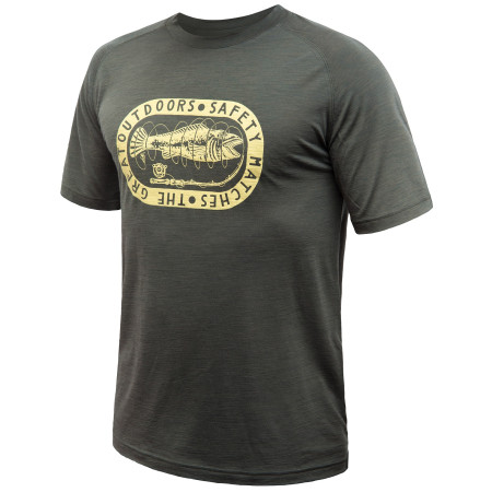 Herren-Funktionsshirt Sensor Merino Air Outdoors grün olive green