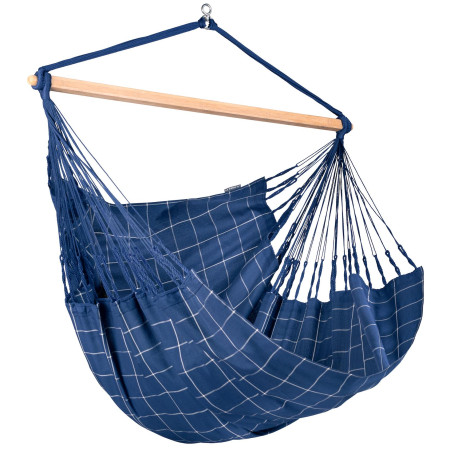 Hängestuhl La Siesta Domingo Kingsize dunkelblau Marine