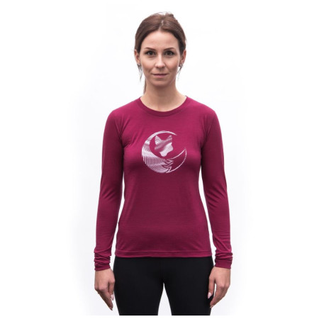 Damen-T-Shirt Sensor Merino Active Fox
