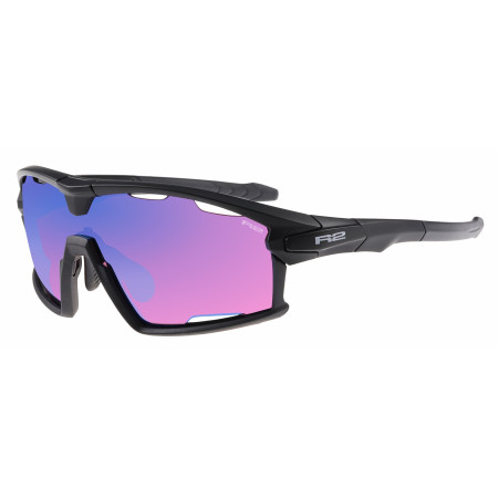 Sportbrille R2 Rocket schwarz/lila black standart