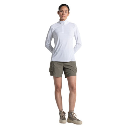Damen-T-Shirt Craghoppers NosiLife SolarShield+ Half Zip Top