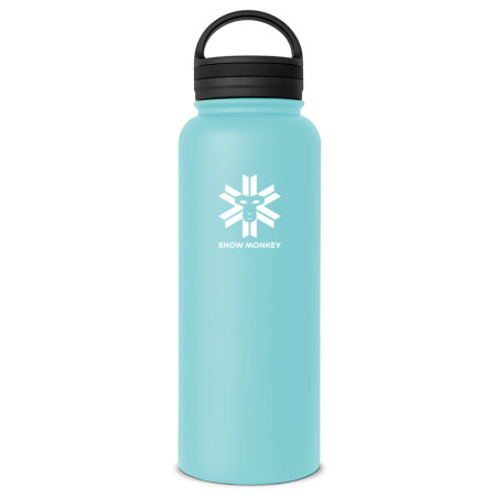 Thermokanne Snow Monkey Ranger 1,2l blau Mint