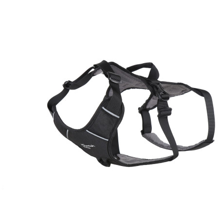Hundegeschirr Mountain Paws 3-Strap Dog Harness schwarz Black