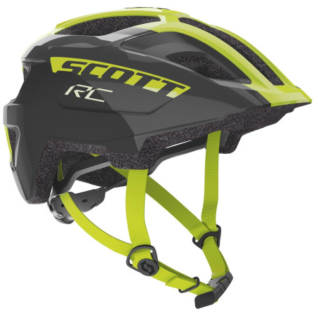 Kinder Fahrradhelm Scott Spunto Junior schwarz/gelb black/radium yellow RC