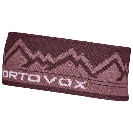 Stirnband Ortovox Peak Headband rot winetasting