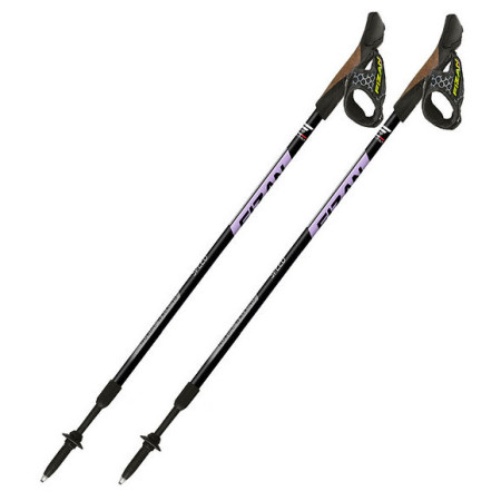 Stöcke Fizan NW Speed lila/schwarz violet