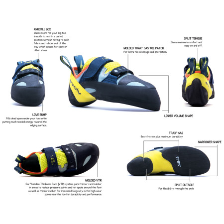 Damen Kletterschuhe Evolv Shakra