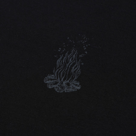 Herren-T-Shirt Zulu Merino Fire 160 Short Comfy