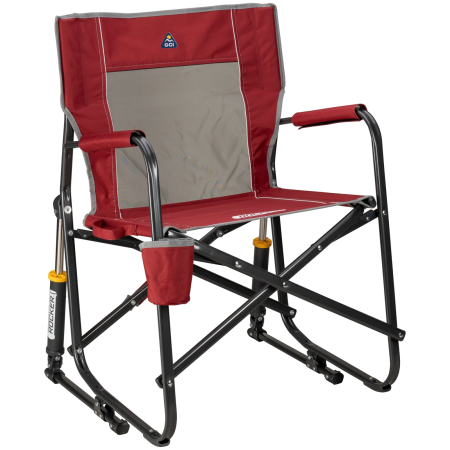 Campingstuhl GCI Freestyle Rocker rot Cinnamon