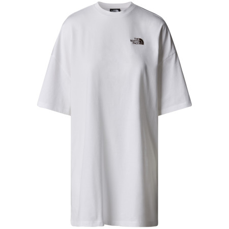 Damen-T-Shirt The North Face W S/S Essential Oversize Tee Dress weiß Tnf White/Latte