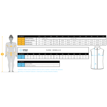 Damenweste Kilpi Monilea