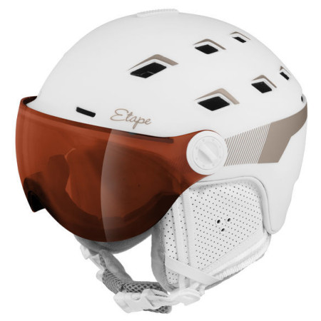 Damen Skihelm Etape Madonna Pro weiß bílá/prosecco mat